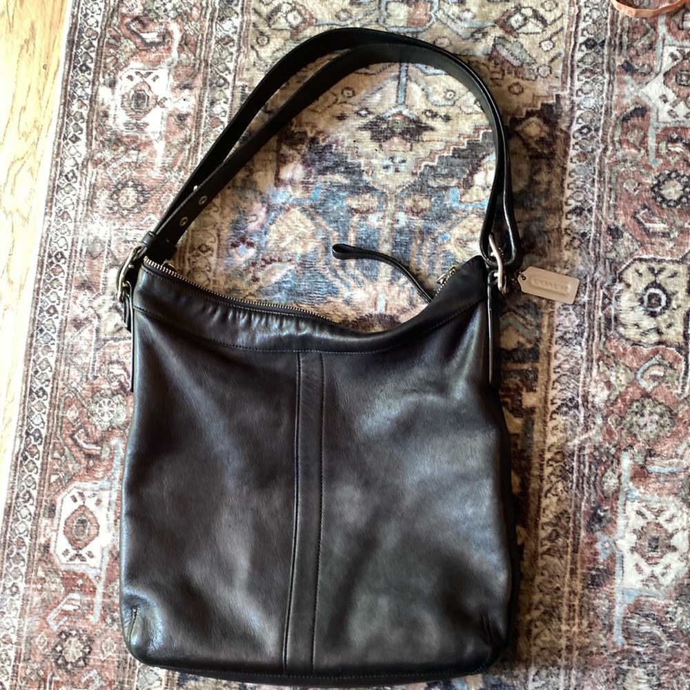 Black Vintage Coach Bag